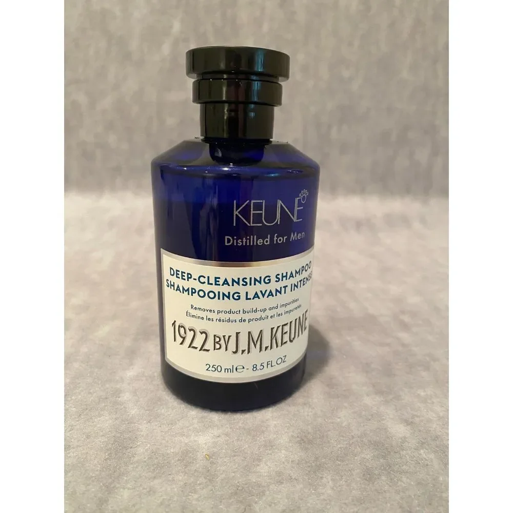 Keune Distilled for Men Deep Cleansing Hair Shampoo NEW‎ 8.5 fl. oz. 250 ml.